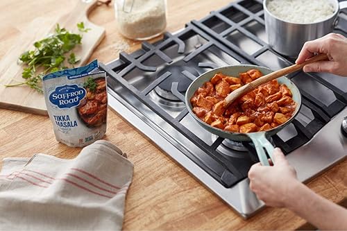 Miniatura 5 de Saffron Road Tikka Masala Salsa Simmer - Sin OMG Sin gluten Halal Kosher Vegetariana 7 onzas paquete de 8