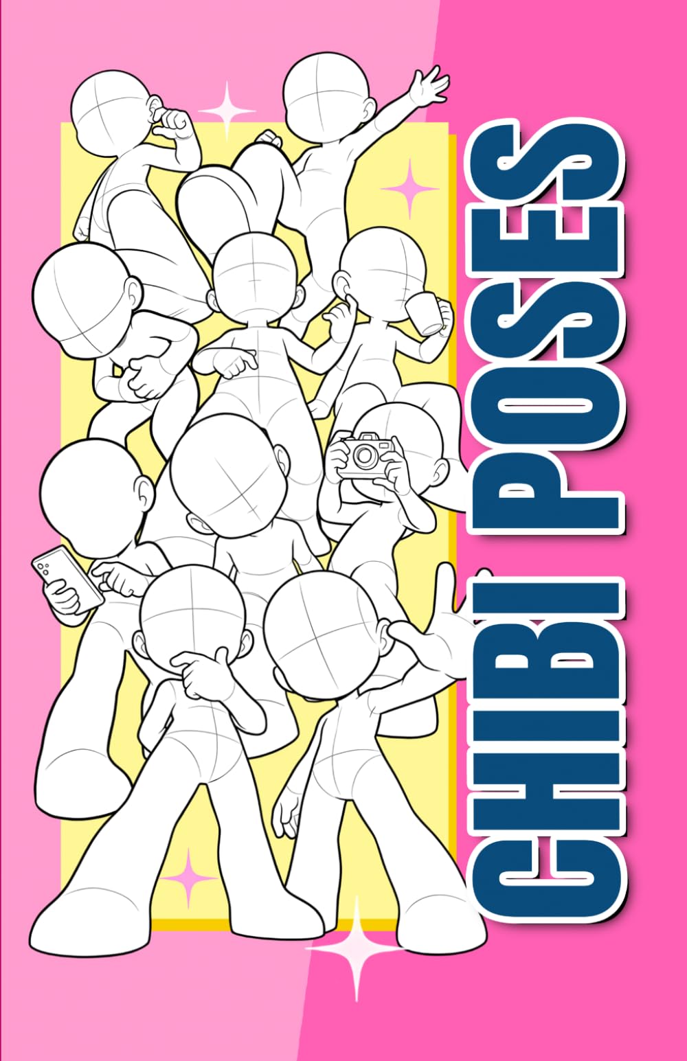 Chibi Poses: Cute Chibi Pose Reference for Drawing Chibi Characters