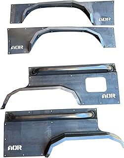 Affordable Steel Body Armor Kit w/ Fender Flares for Jeep XJ 4-Door