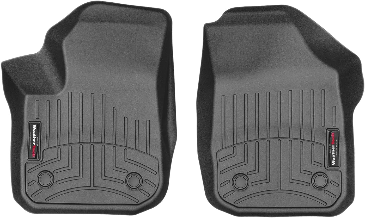 WeatherTech Custom Fit FloorLiners for Buick Envision - 1st Row (449641), Black
