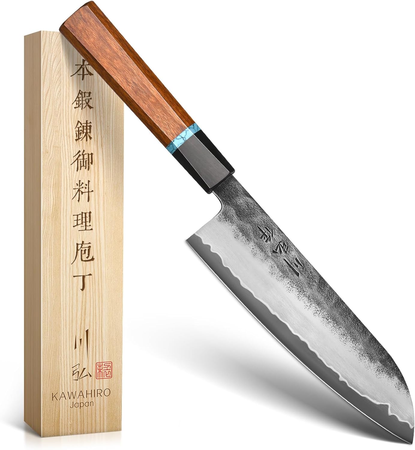 Santoku chef knife