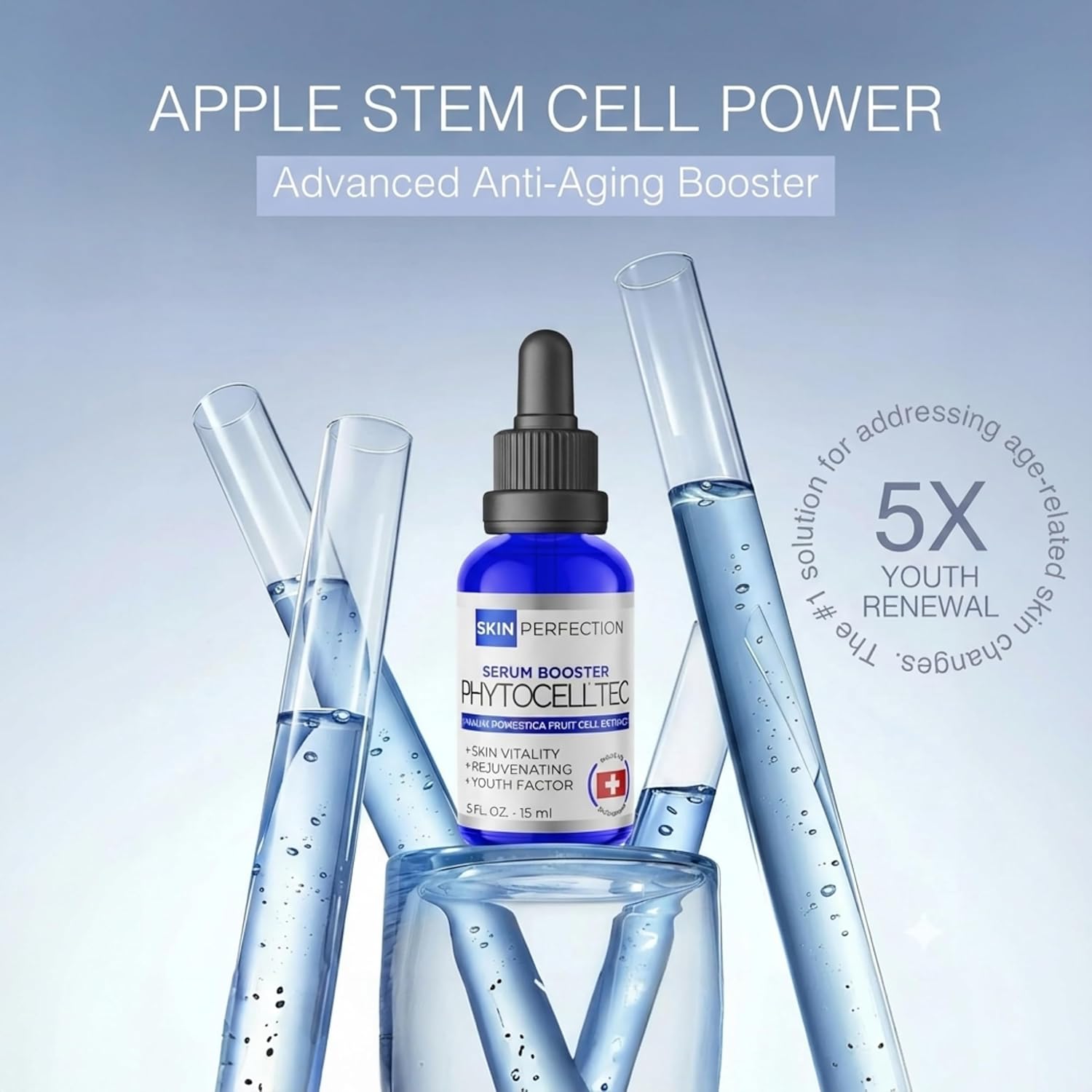 Skin Perfection Phytocell Tec Malus Domestica Apple Stem Cells Anti-aging Serum Booster Youth-boosting Phospholipids Hydration Lotion Making Supplies Diy Make Cosmetics