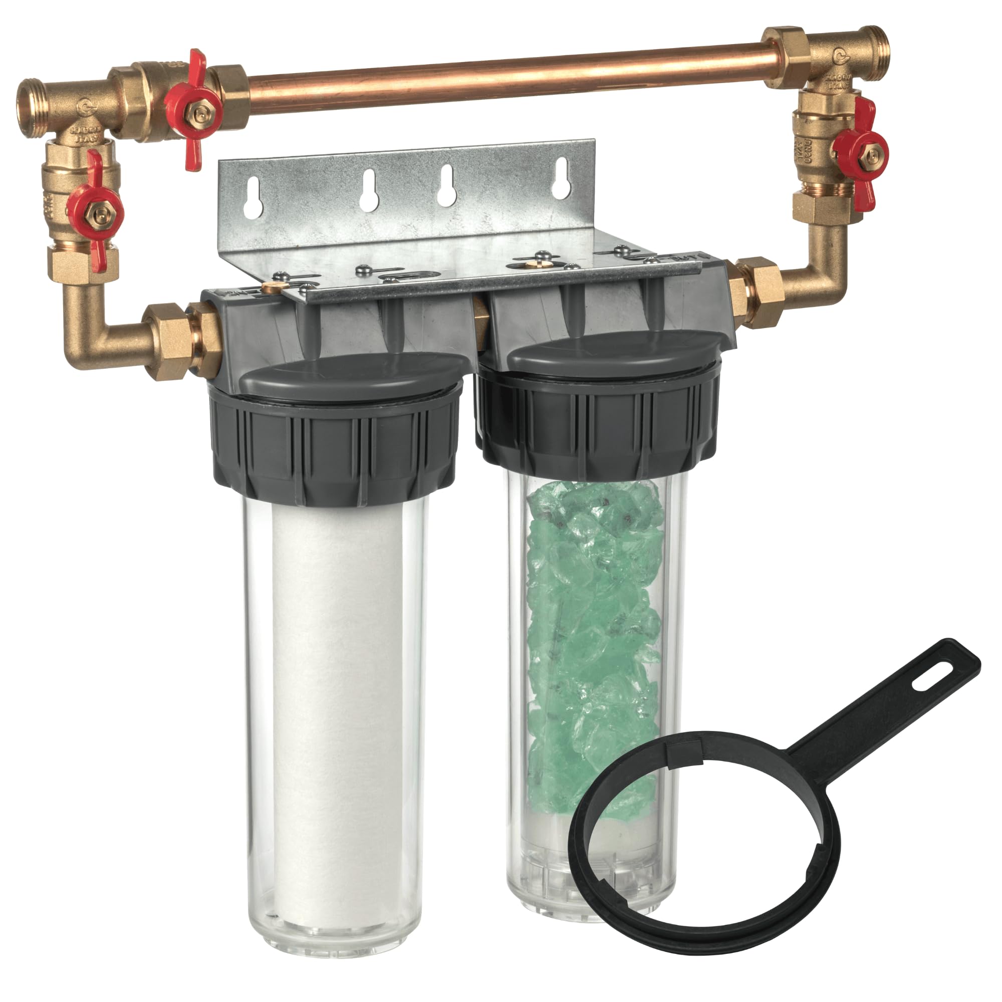 DualoSuper 6 Apic : Filtre Anti impuretés, Anti tartre et anti corrosion avec by-pass inclinable