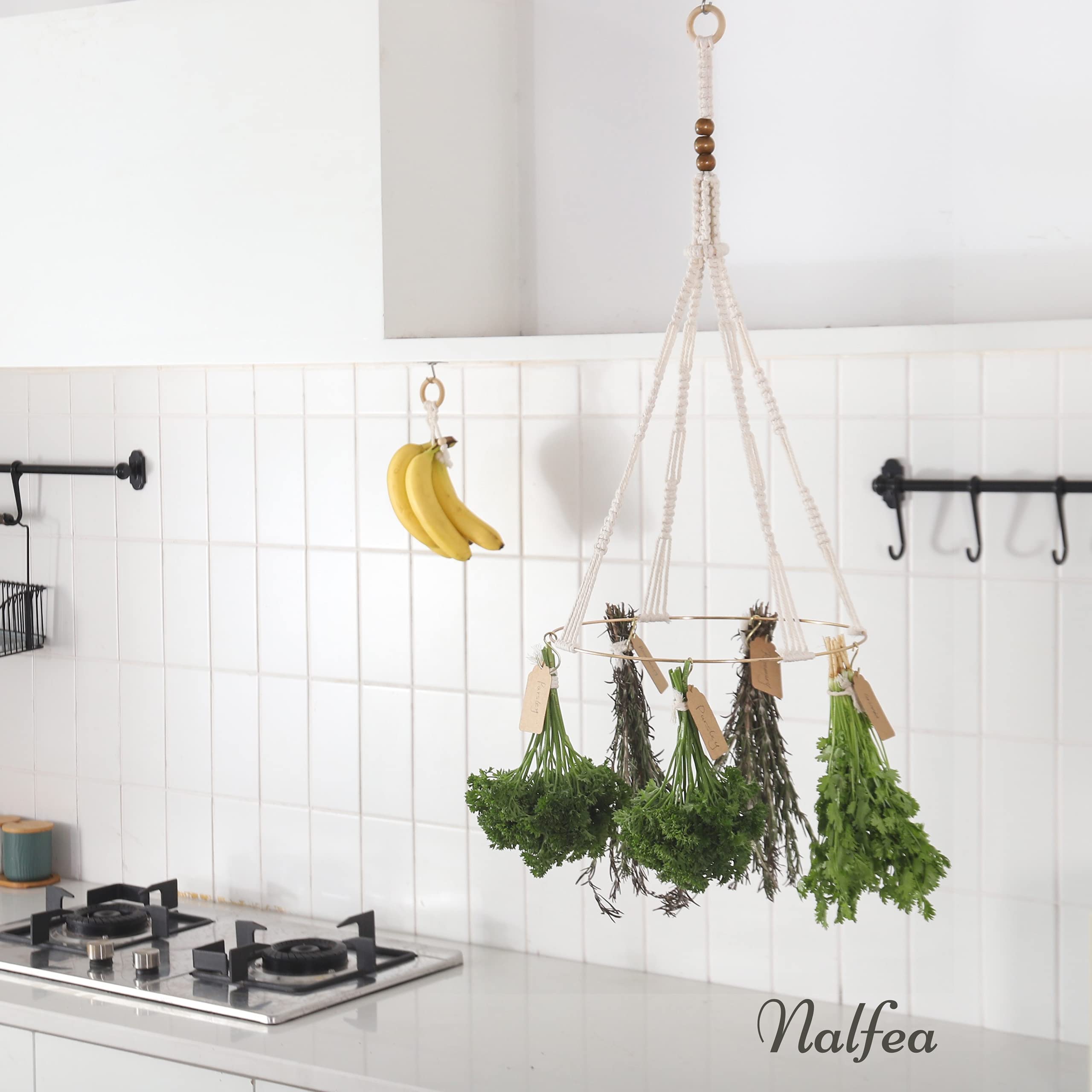 Buy Herb Drying Rack Flower Drying Boho Kitchen Decor Herb Dryer with