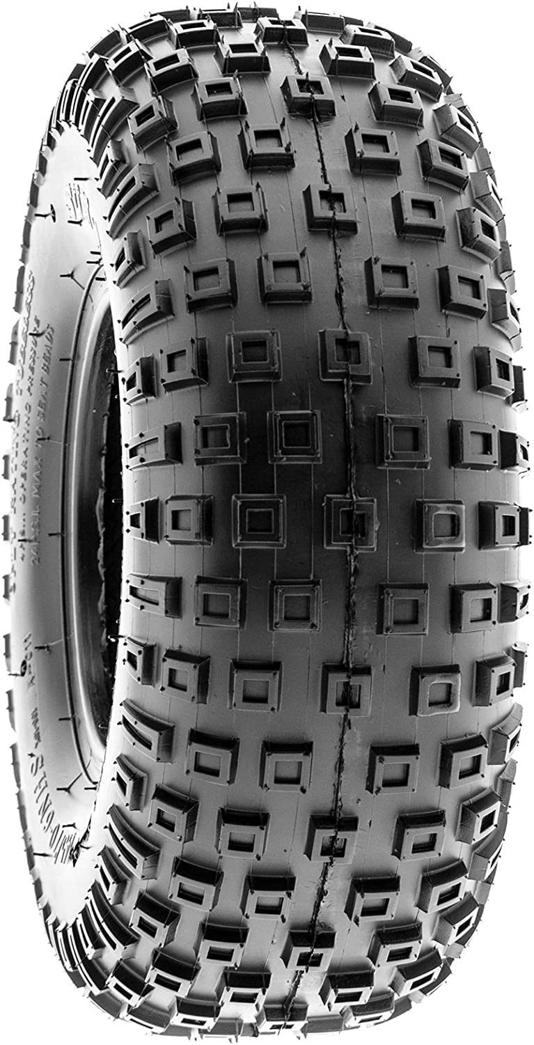 SunF A011 145/70-6 145/70x6 ATV UTV pneumatico fuoristrada 6PR TL E4 Mark, set di 2 pezzi