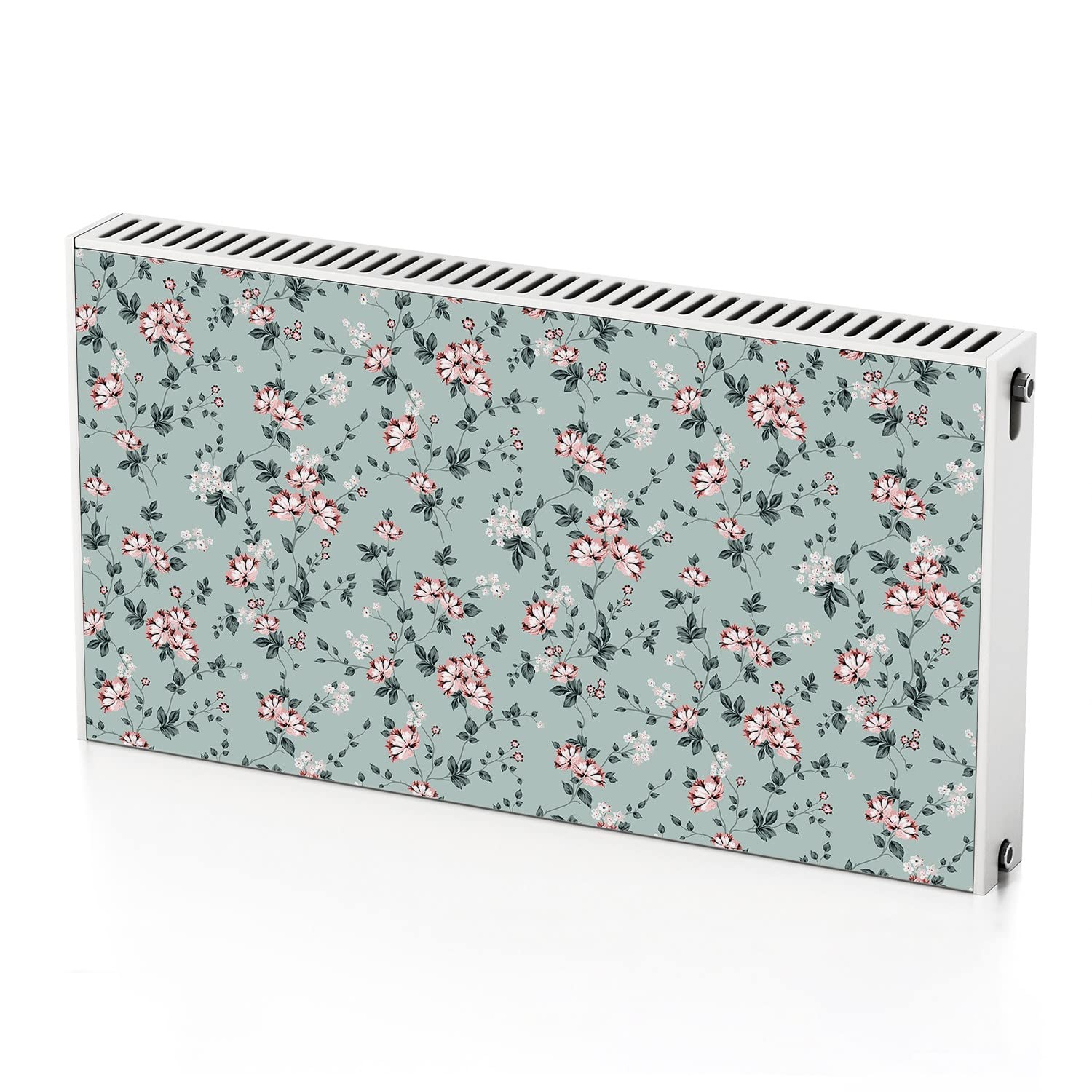 Cubierta de radiador magnética de flores vintage ideal para decorar salones y dormitorios acogedores