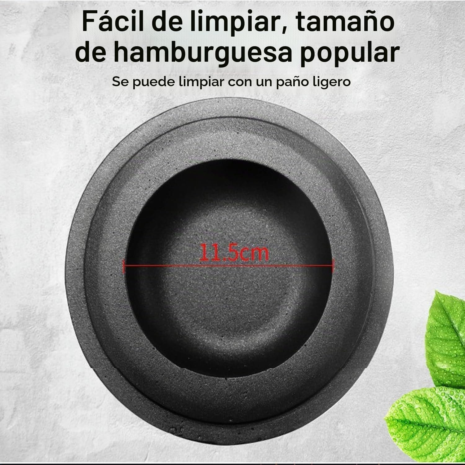 Máquina para hacer gofres y hamburguesas, máquina para hacer hamburguesas y gofres con placas antiadherentes de acero inoxidable, control de tiempo y temperatura, máquina prensadora de Panini,A