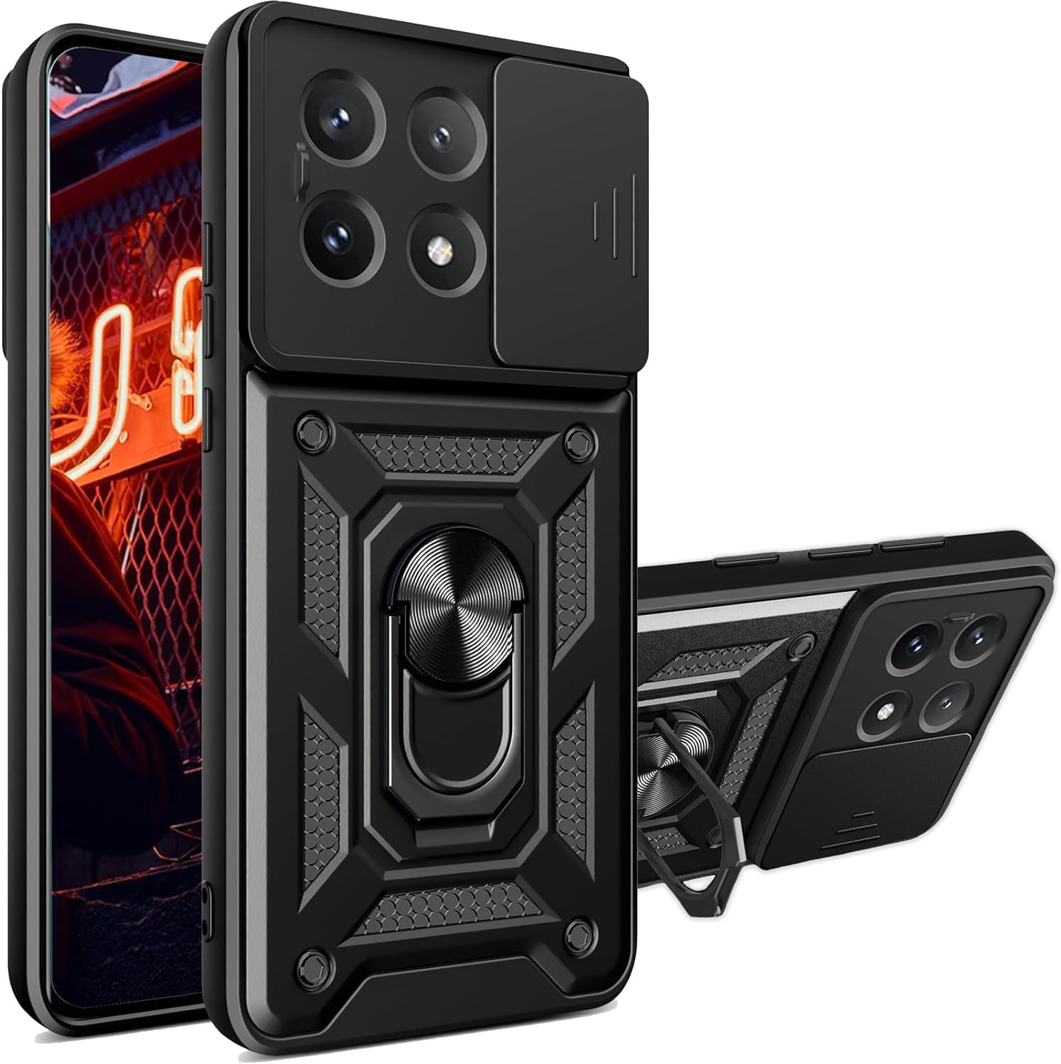 Cover Portafoglio Pelle Pu Custodia In Pelle PU A Libro Per Xiaomi Poco X6 Pro Con Stampa A Farfalla 653246