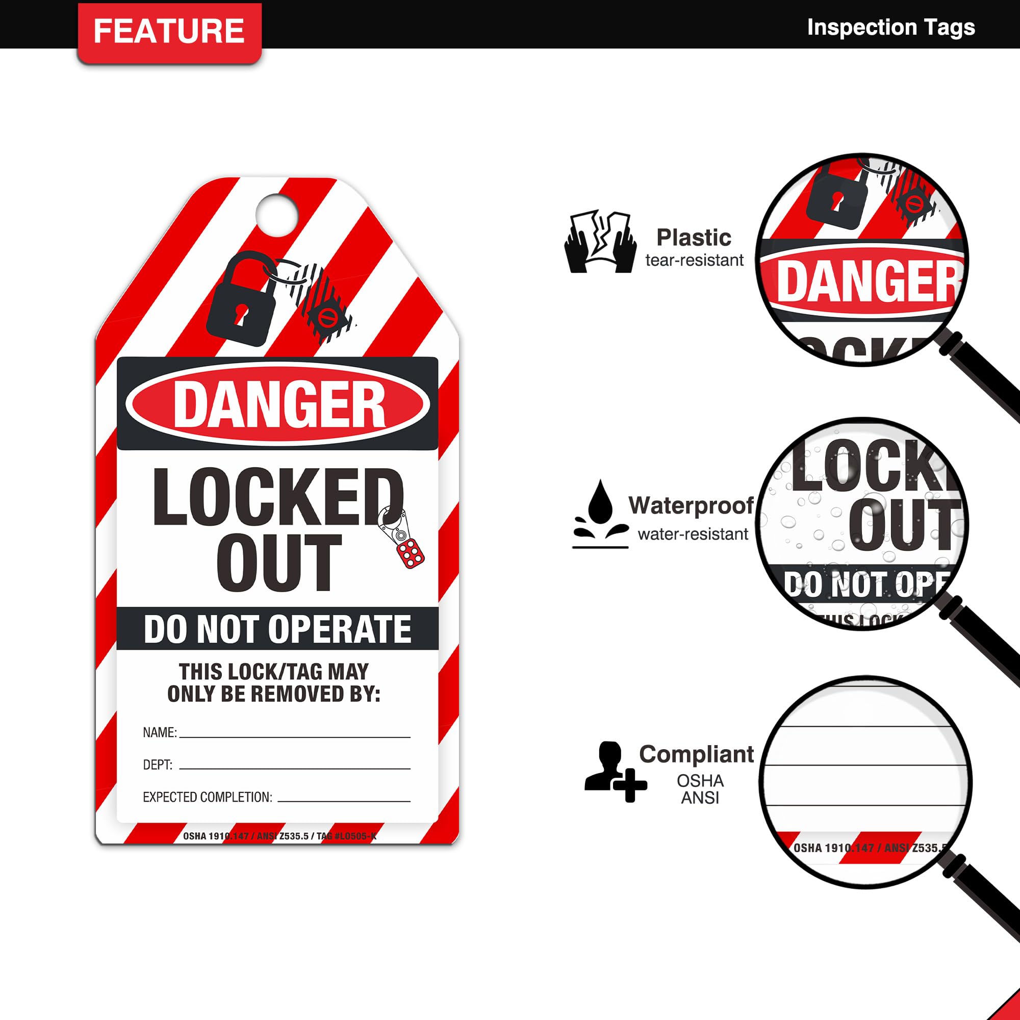 LOTO Tags - Do Not Operate Safety Tags -3