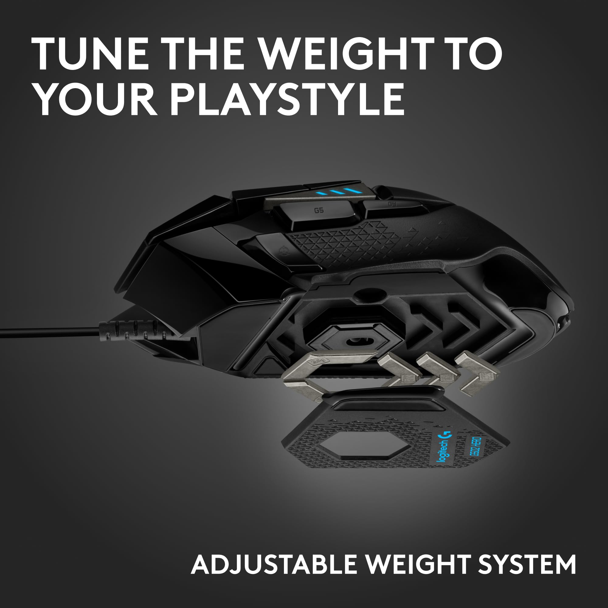 Logitech G502 Hero Wired Gaming Mouse - Black — Amazon image 3