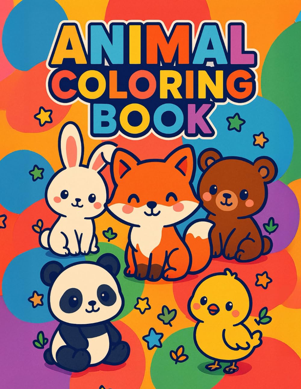 Animal coloring book - Volume.1