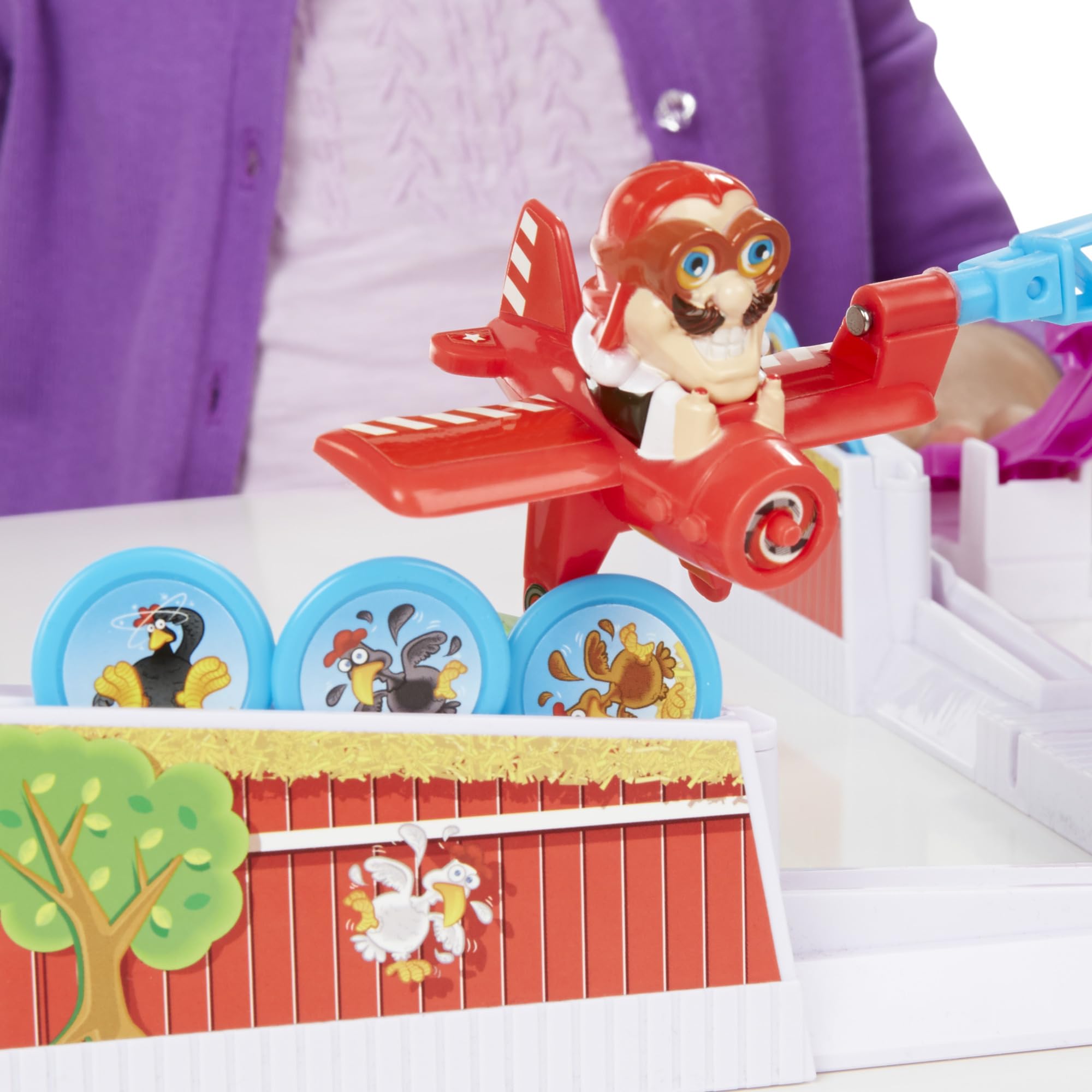 Hasbro Looping Louie 15692398 Jeu de fête 3D Amusant pour Anniversaire d'enfant, Jeu de société et de Famille, pour Enfants et Adultes, 2 à 4 Joueurs, à partir de 4 Ans
