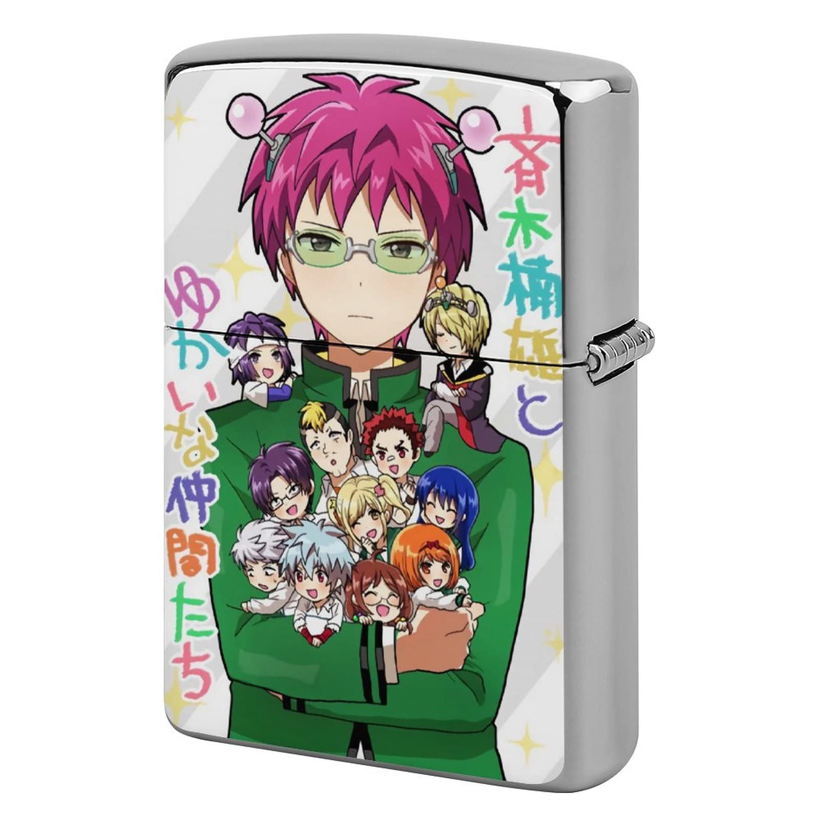 Amazon | ライターケース オシャレ アニメ柄 キャラクター柄 燃堂力