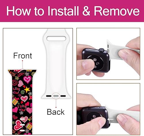 Miniatura 4 de Correa de reloj de vacaciones compatible con Apple Watch de 1496 pulgadas 1575 pulgadas 1654 pulgadas 1732 pulgadas 1732 pulgadas 1732 pulgadas 1