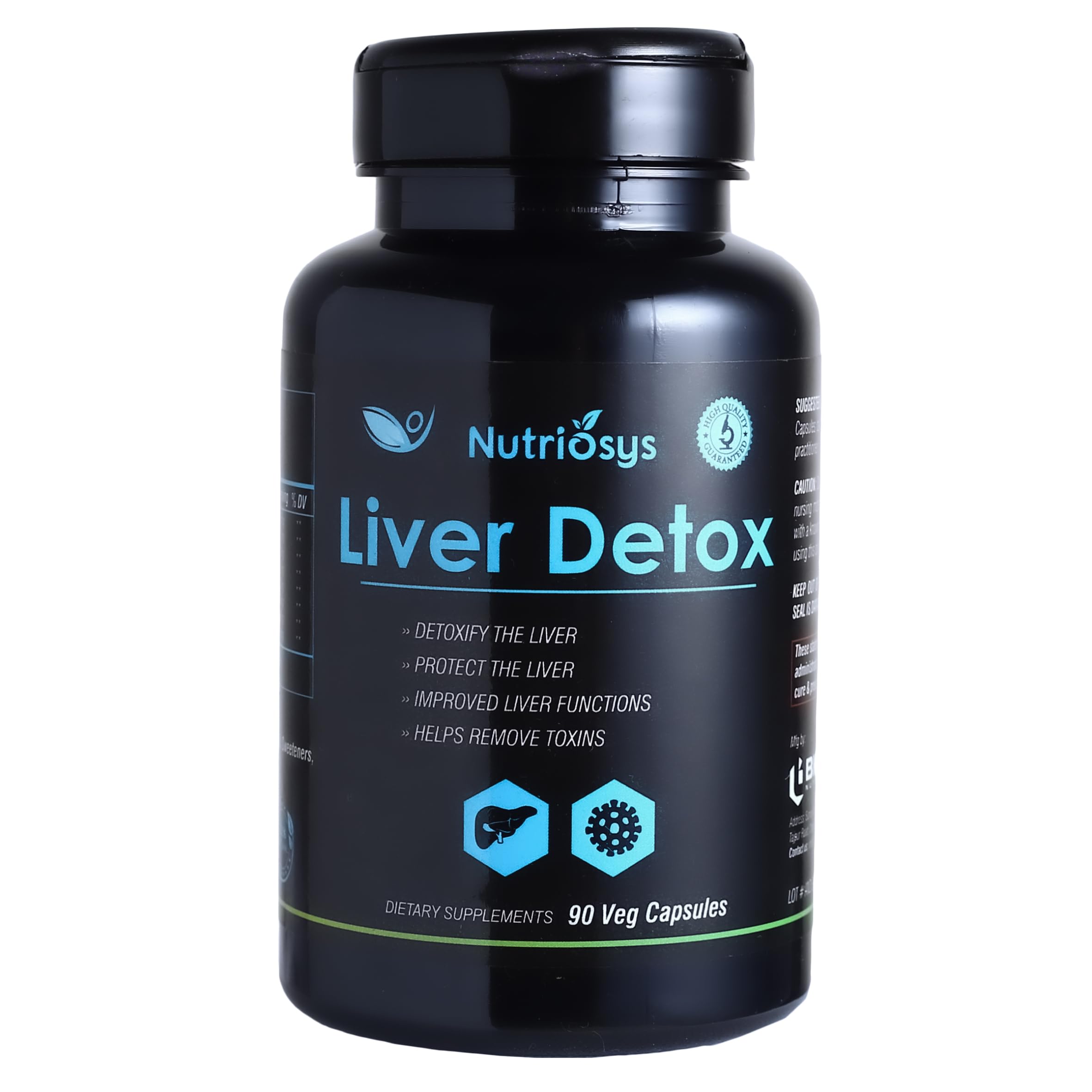 Liver Cleanse Detox & Repair Capsules | Supports Liver Function, Detox & Daily Wellness | Liver Detox Supplement for Men & Women | Liver Health & Cleanse Aid – 90 Veg Capsules