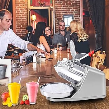 Amazon.com: Electric Ice Crusher, 1450r/m Crushed Ice