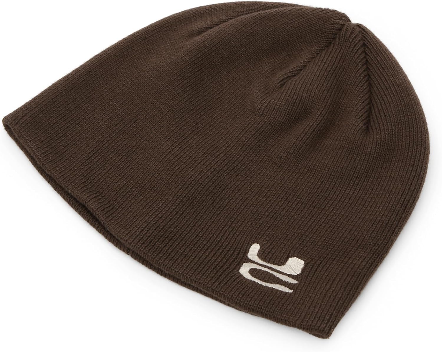 UNDERCONTROL Four Seasons No Cuff Cotton Blend Men Women Unisex Stylish Plain Trawler Skull Hat Knit Fisherman Beanie Korea