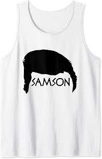 Samson - Book of Judges Nazarite Hair Bible Old Testament Tank Top