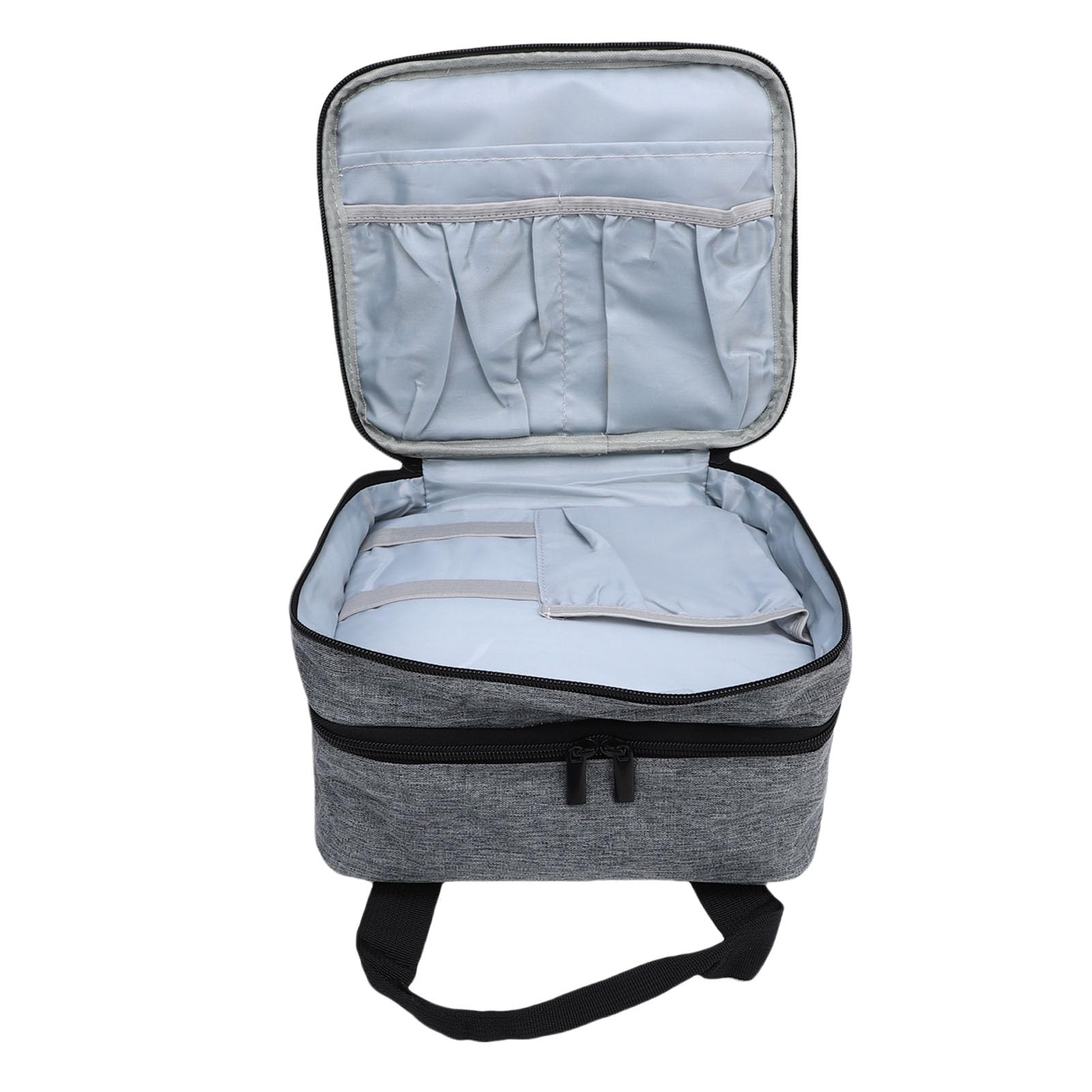 Canon Selphy CP1500 CP1300 CP1200 Fotodruckerbeutel Polyester Photo-Druckerhülle mit Zubehörtaschen Grau