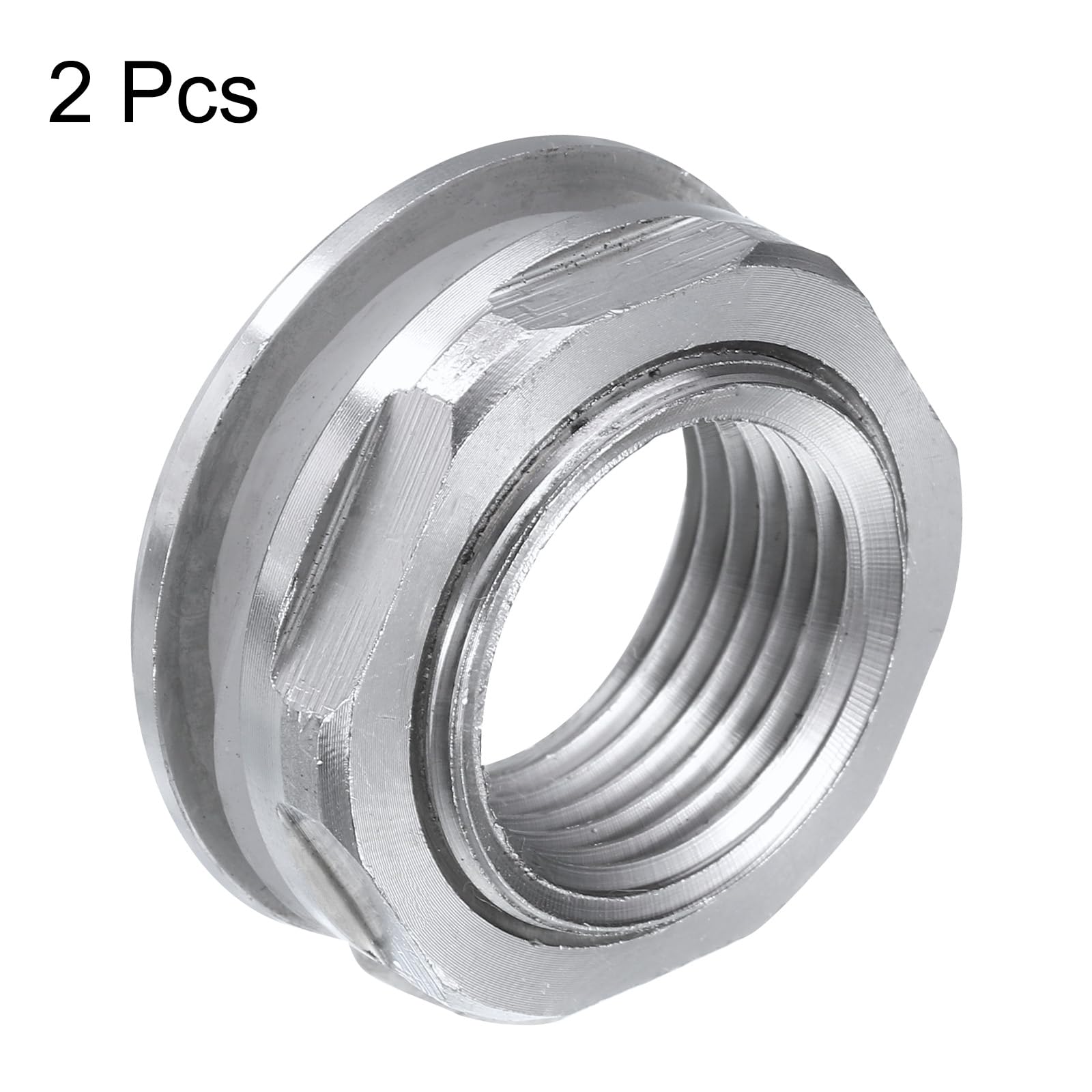 Acciaio Inox 304 2 Raccordi Paratia In - Connettori Per Serbatoi Acqua - Filettatura Femmina G1/2 - Con Guarnizioni E Nastro Adattatore Serbatoio - Foto 8