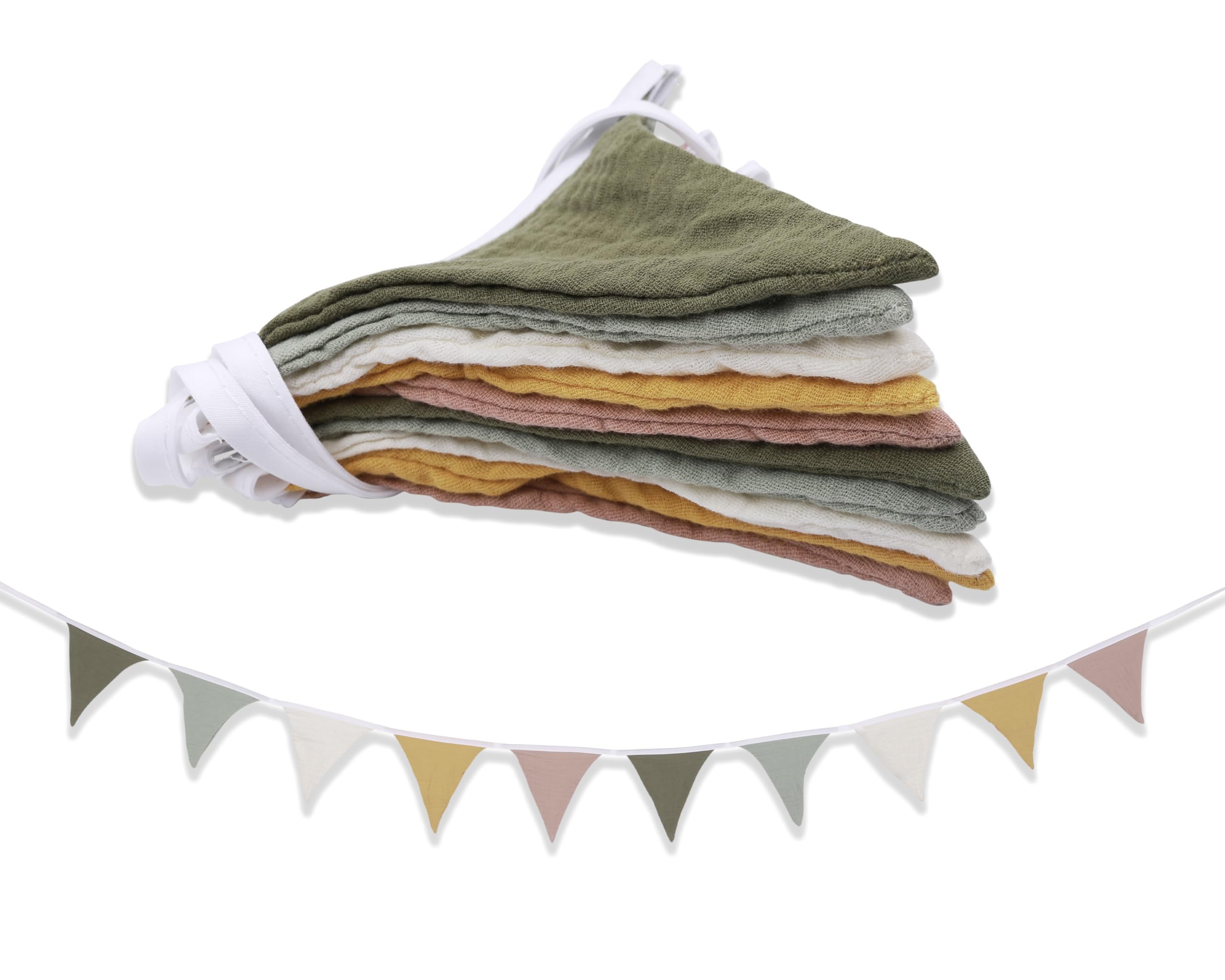 Bannière triangulaire colorée 93 pour créer un cocon doux à votre bébé