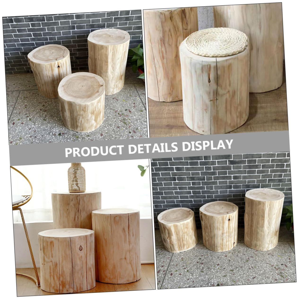 Toddmomy Sgabello Decorativo Piccolo Poggiapiedi Multifunzionale Per Cambio Scarpe Arredamento e Decorazioni Interne