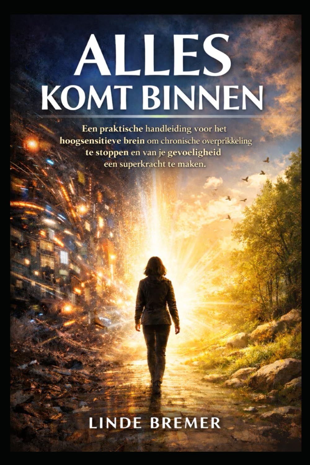 Alles Komt Binnen: Een praktische handleiding voor het hoogsensitieve brein om chronische overprikkeling te stoppen en van je gevoeligheid een superkracht te maken.