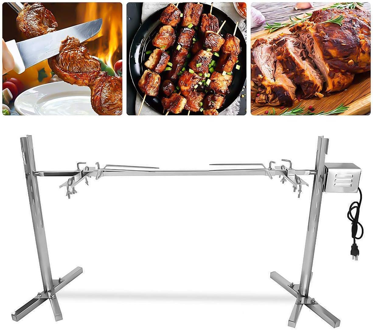 Girarrosto a carbone per arrosto - BBQ pollo agnello arrosto macchina per arrosto per picnic all'aperto campeggio (colore: stile 1)