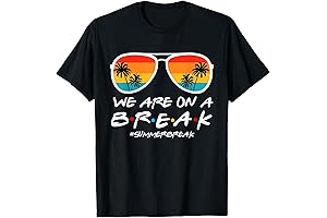 Teacher Break Summer Vibes End Of School Year T-Shirt