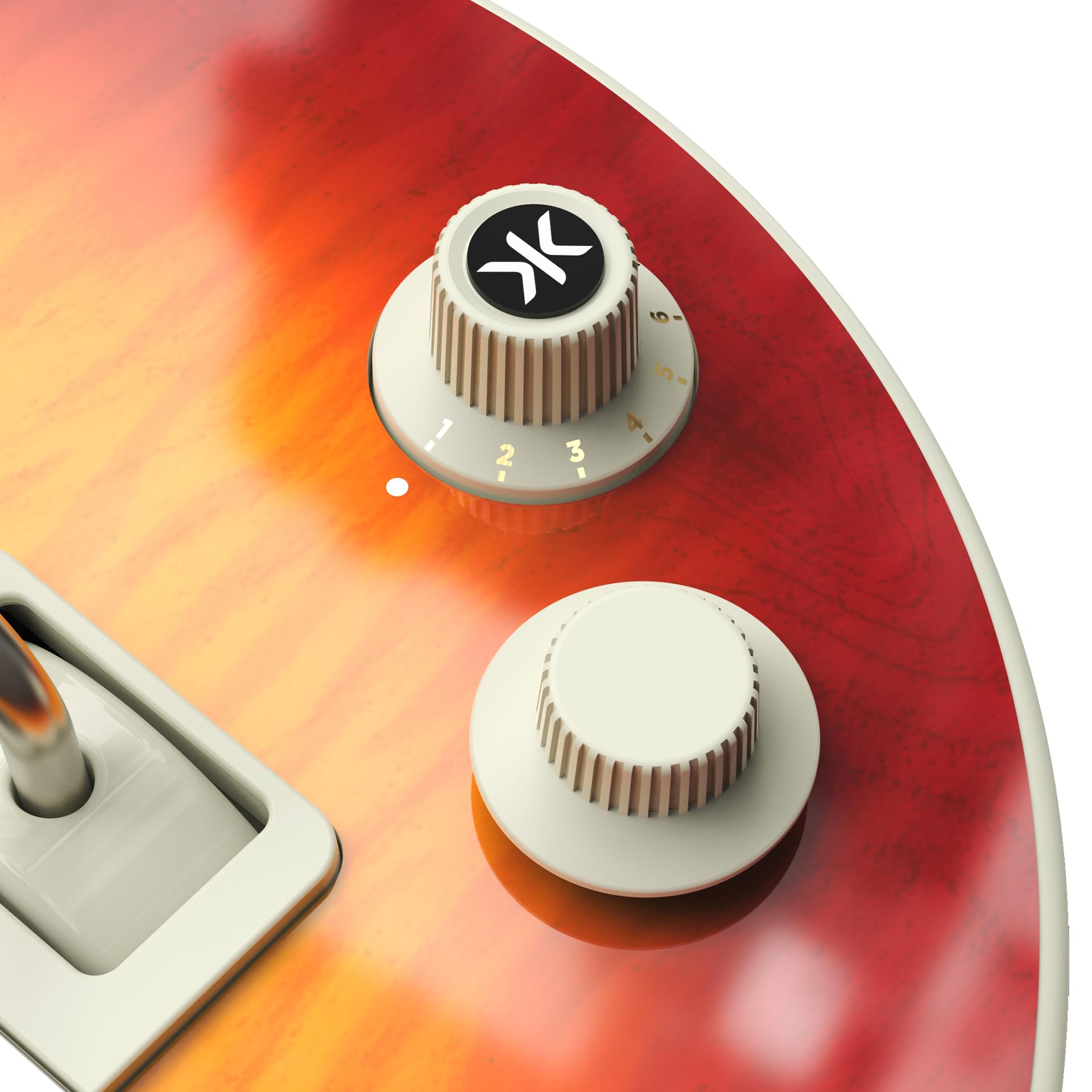 CRKD Gibson Les Paul Cherry Sunburst Pro Edition Guitar Controller Collectors Bundle (Multi-platform)