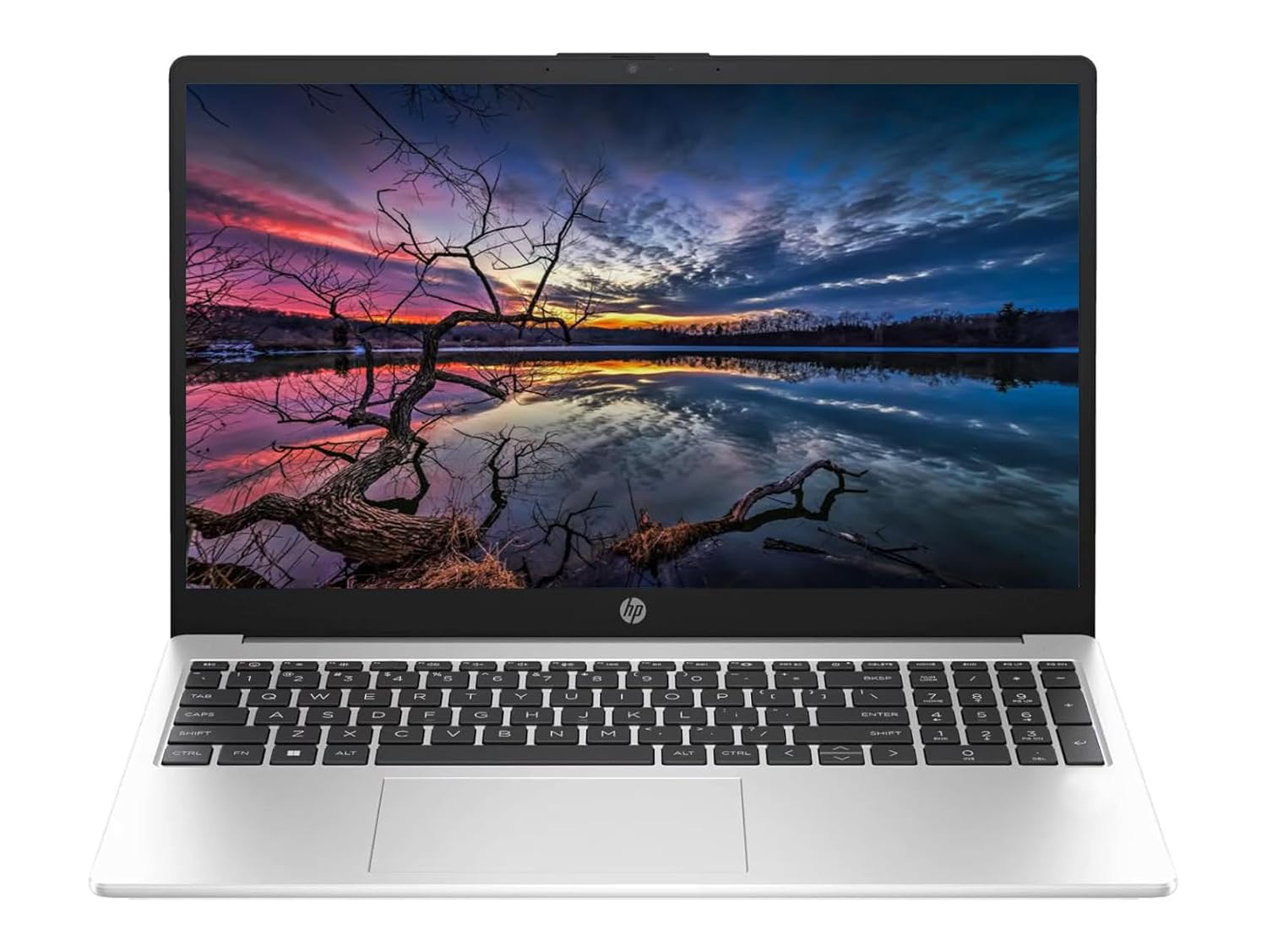 HP 15 (2026), AMD Ryzen 3 Quad Core 7335U – (8 GB DDR5/512 GB SSD/AMD Radeon 660M Graphics/Windows 11 Pro) Thin and Light Business Laptop/15.6″ Display/Turbo Silver/Copilot Key/1.5kg/MS Office