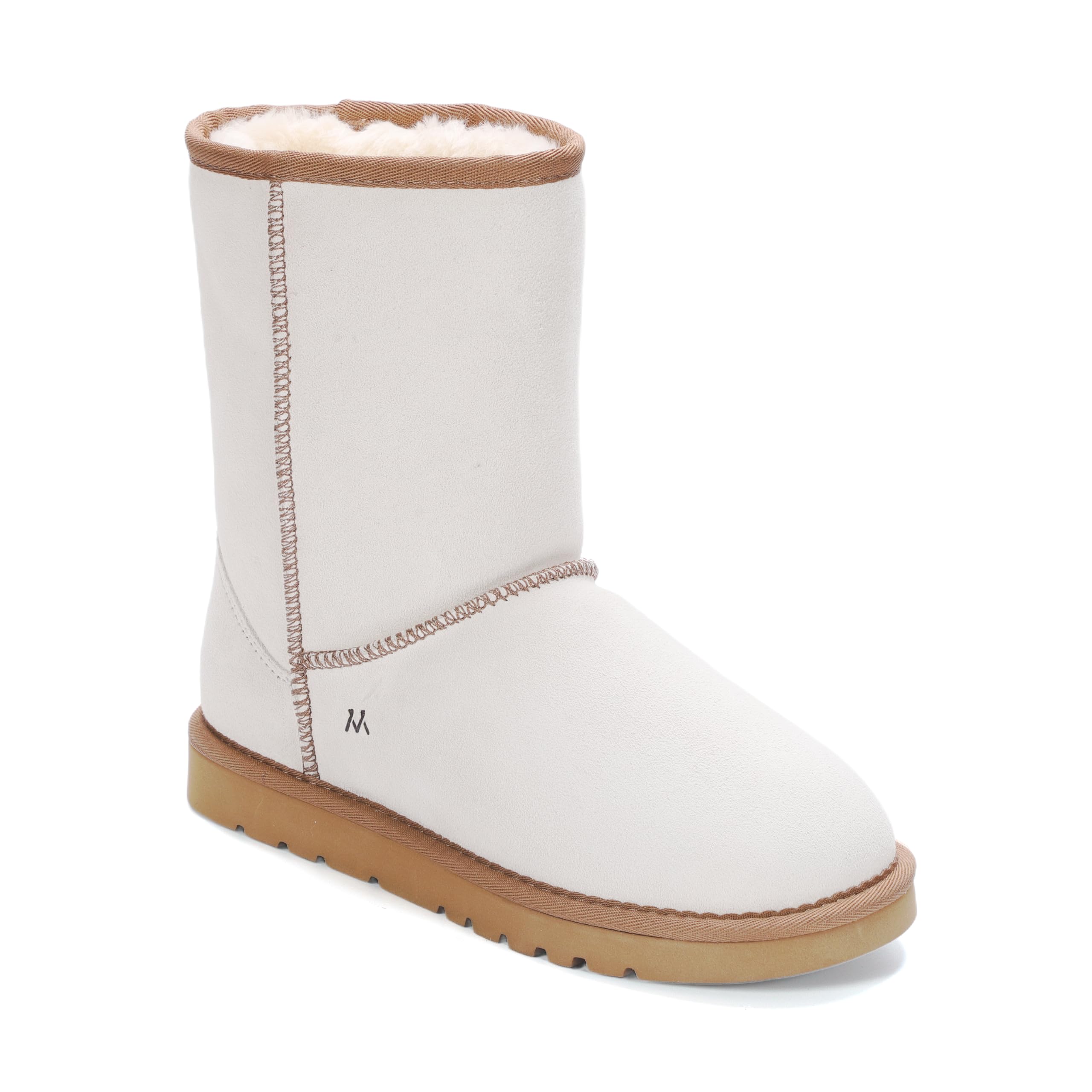 mykos Womens Kora 9 Pull-On Boot - Water Stain Resistant Ankle Boot - Luxurious Sheepskin Insole - Cozy