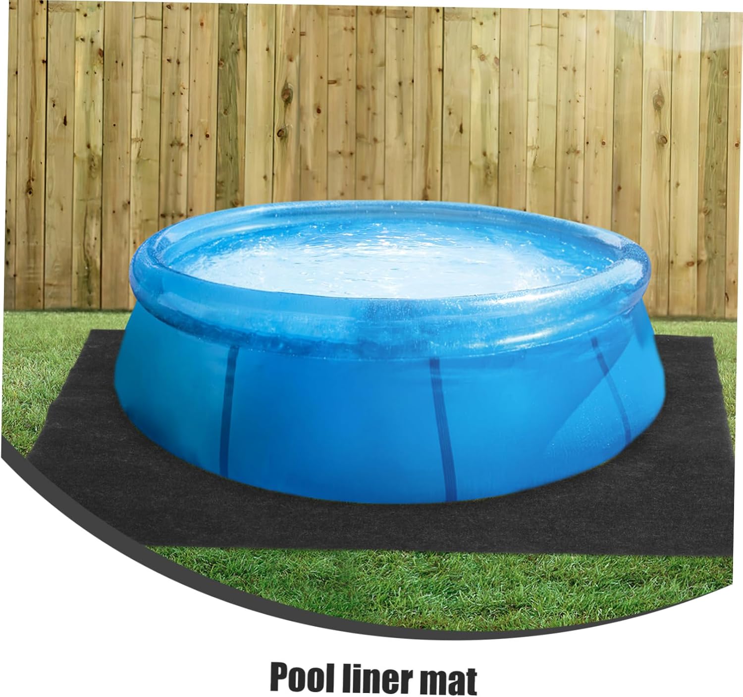 MERRYHAPY Square Hot Tub Mat Noise-dampening Cushion for Outdoor Spa -Resistant Pool Padding Versatile Use for Yoga BBQ and Car Inflatable Mat