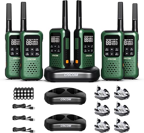 G9 IP67 - Radios bidireccionales impermeables de dos vías, 2 vías para aventuras al aire libre, alerta meteorológica NOAA y lámpara de emergencia