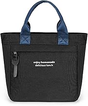 Newseego Lunch Bag, Cool, Stylish, Bento Bag, Cooler Bag, Handbag, Foldable, Thermal, Cold Insulation, Large Capacity, Convenient, Simple, Fashionable, Unisex, For Kids, For Work & School, Picnics,
