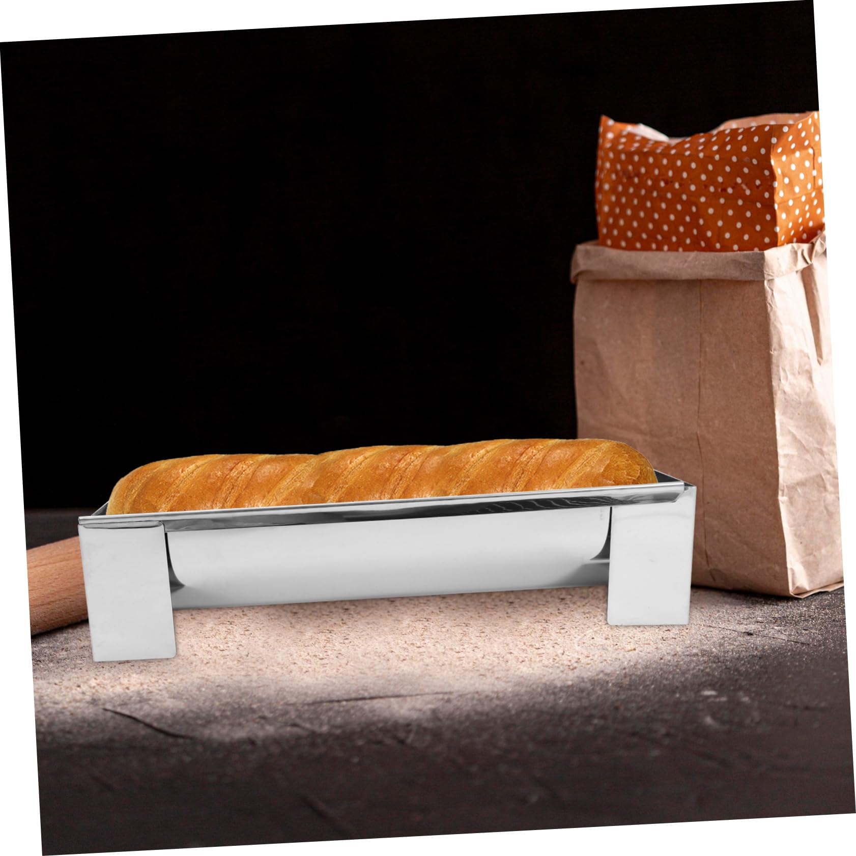 Alipis Lot De 5 Moules À Gâteaux en Acier Inoxydable en Forme De U Outils De Cuisson Polyvalents pour Un Usage Domestique