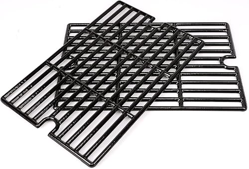 Miniatura 5 de Hisencn Rejilla de cocción de hierro fundido de 16.5 pulgadas para humo hueco PS9900 7000CGS, Charbroil 463722315 463722313 463722416, Kenmore