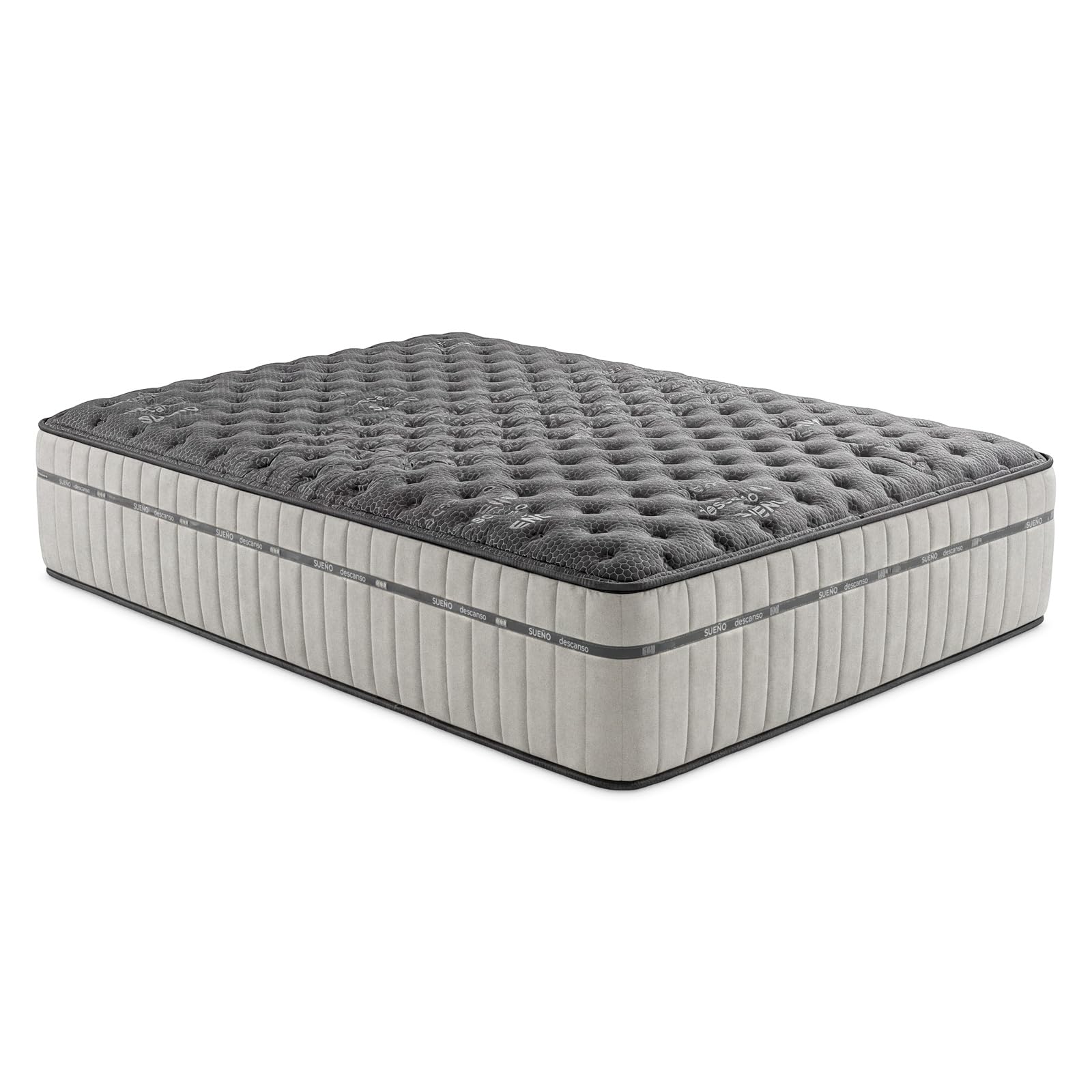 Homey - Colchón Viscoelástico Zenith Relax | Confort Óptimo | Ideal para Personas con Dolor de Espalda | Altura 30 cm | Firmeza Alta | Antiácaros, Antibacteriano e Hipoalergénico 135 x 190 - 2