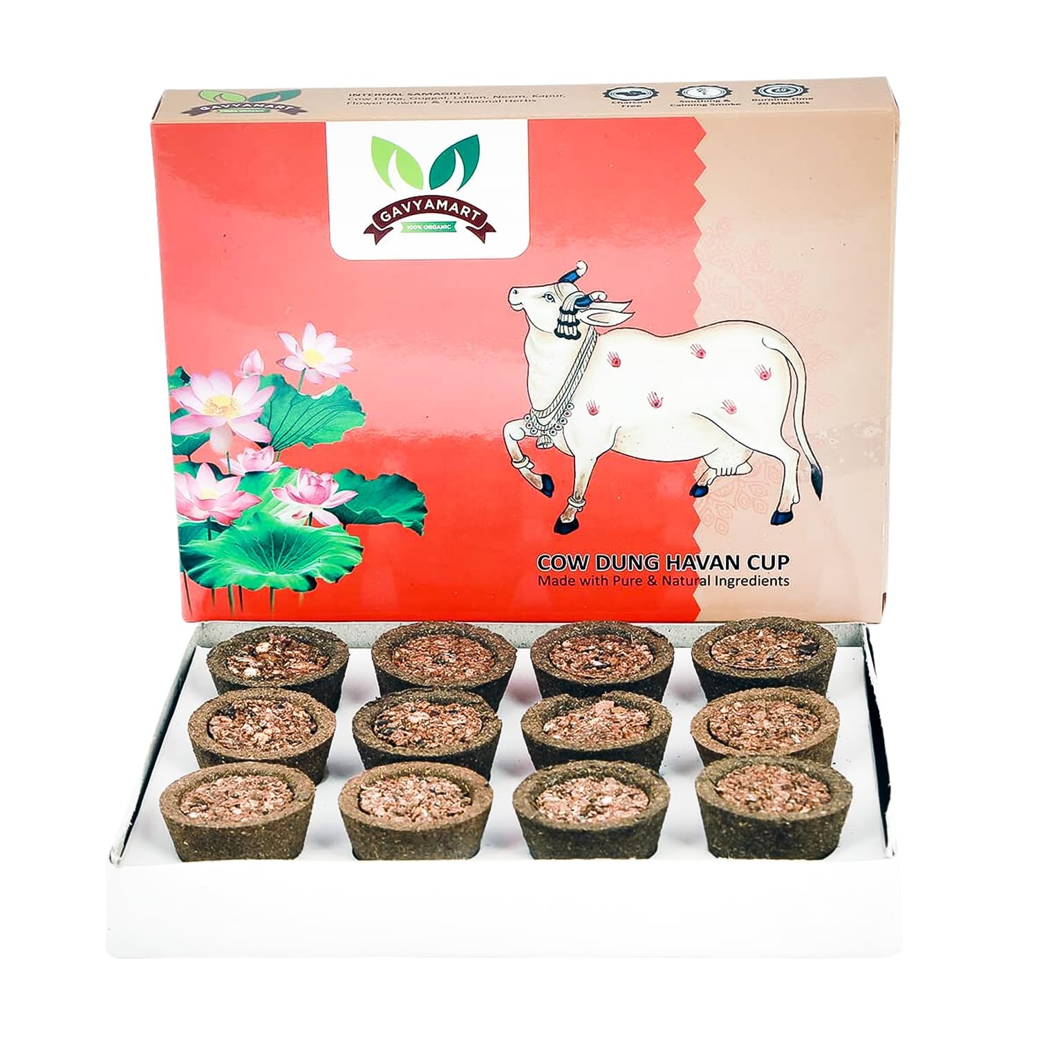 See full amazon price history chart for Gavyamart Organic Cow Dung Havan Sambrani Cups | 15 Cups for Home Dhoop Cup for Pooja- Havan Samagri - Made with Ayurvedic Herbs Including Loban, Jatamasi, Guggal, Kapoor, Other Herbs Gavyamart Organic Cow Dung Havan Sambrani Cups | 15 Cups for Home Dhoop Cup for Pooja- Havan Samagri - Made with Ayurvedic Herbs Including Loban, Jatamasi, Guggal, Kapoor, Other Herbs (B0CLH5JBP6) Amazon Price History, Amazon Price Tracker