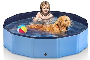 heeyoo 63 foldable dog pool