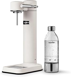 Carbonator 3, Sparkling Water Maker with Water Bottle, Matte White Finish