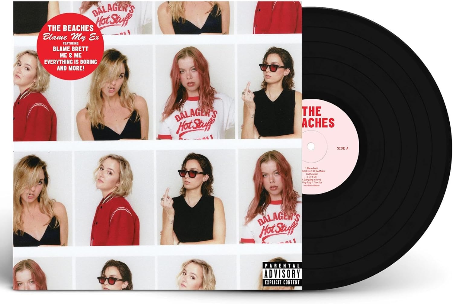Blame My Ex by The Beaches — album cover