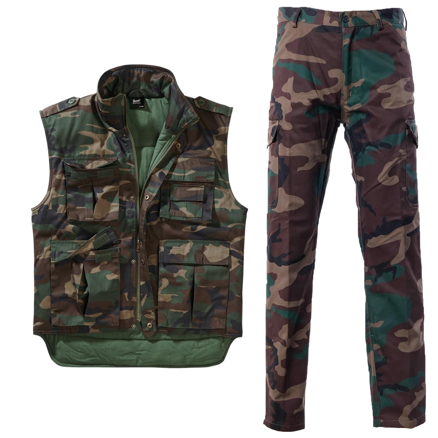 fratelliditalia.org Kit da caccia professionale con gilet e pantaloni Personalizzabile con il tuo logo aziendale
