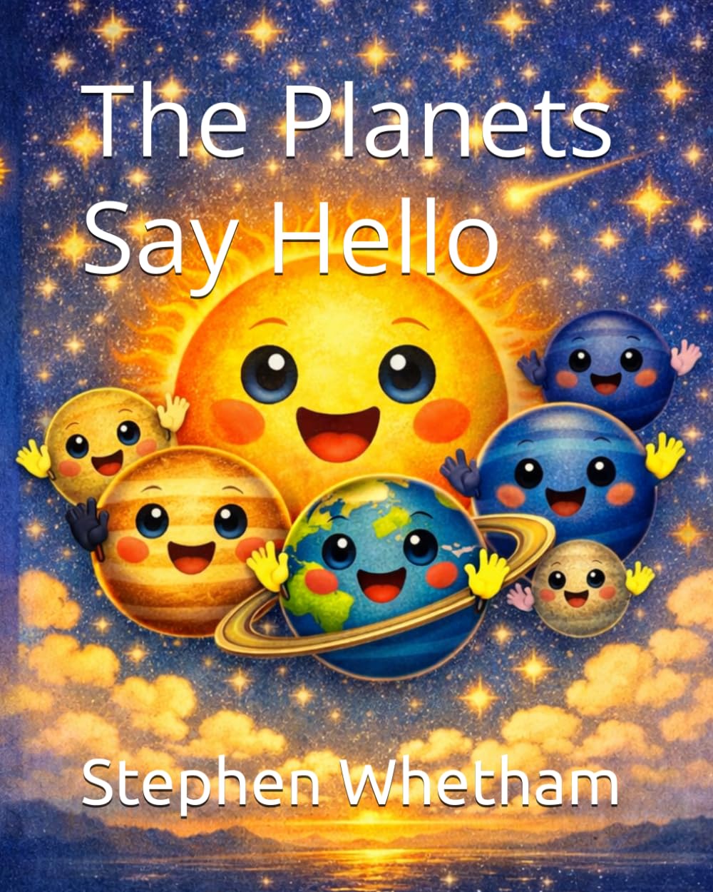 The Planets Say Hello , Story, Colouring and Activity Book