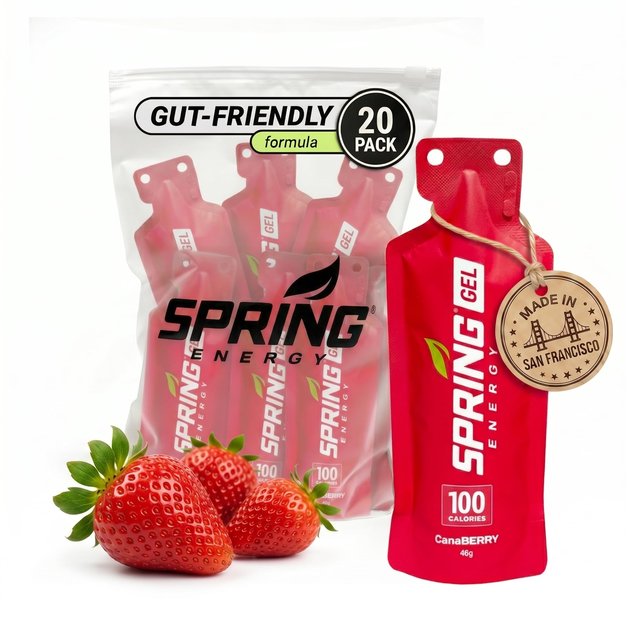 Spring Energy Gel – Wholesome, Stomach Friendly, Vegan | Apple Cinnamon Sweet Potato | Awesome Sauce | No Rice Syrup. No Maltodextrin. No Preservatives — Amazon image 11