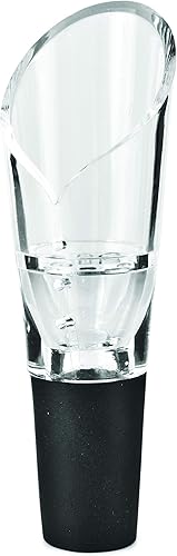 Miniatura 6 de True Boquilla para aireador de vino aéreo, vertederos de aireación para botellas de vino, transparente