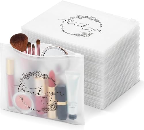 WanZEXine 100 Clear Thank You Bags: Practical Bulk Gifts for Small Businesses
