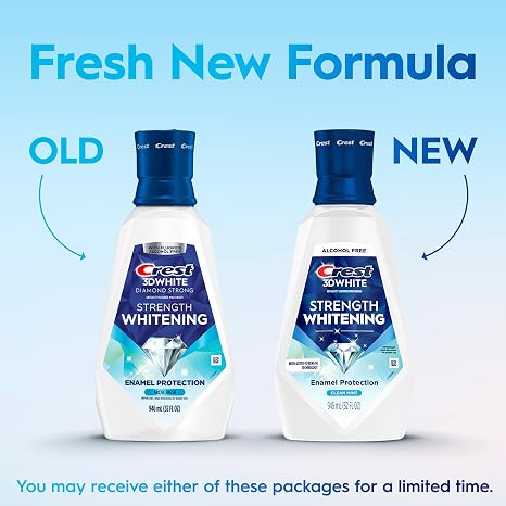 Crest 3D Clean Mint Mouthwash, 32 Fluid Ounce