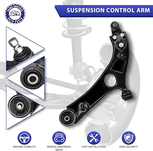 Miniatura 4 de HAWK BROTHER Brazo de Control, con Kit de Rótula de Suspensión Deportiva Delantera Inferior de Repuesto Para Hyundai Sonata Azera Kia Cadenza Optima