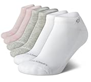 Womens Low Cut Socks - 6 Pack Breathable Cushioned Athletic Performance No Show Socks for Women &lpar;Sizes&colon; 4-10&rpar;